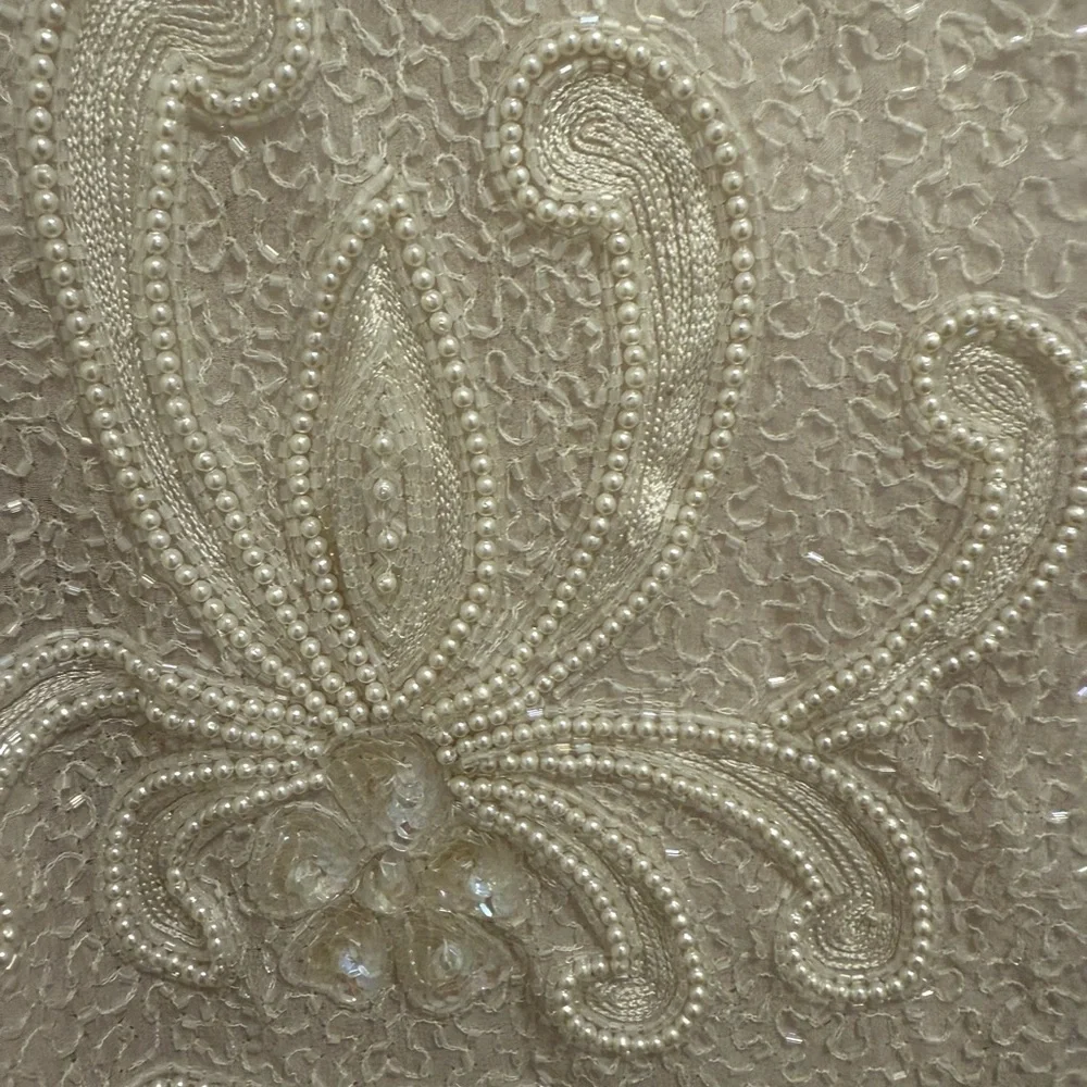 VINTAGE Nipon Boutique Cream Beaded Jacket